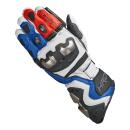 Held Titan RR motorcycle gloves white red blue