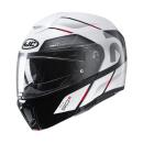 HJC RPHA 90s Bekavo flip-up helmet white black red MC1 XL