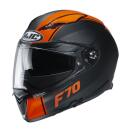 HJC F70 Mago full face helmet black orange MC7SF M