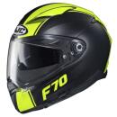 HJC F70 Mago full face helmet black yellow MC4HSF XL