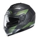HJC C70 Canex full face helmet black grey green MC4SF S