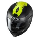 HJC i90 Davan flip-up helmet black yellow MC4HSF XS