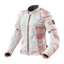 Revit Torque Ladies motorcycle jacket ladies white pink 34