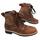 Modeka Wolter Motorradstiefel braun 41