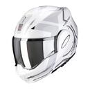 Scorpion Exo-Tech Square Klapphelm weiß silber XS