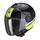 Scorpion Exo City Strada casque jet noir jaune L