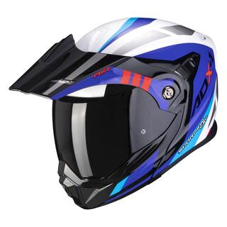 Scorpion ADX-1 Lontano flip-up helmet black blue red L