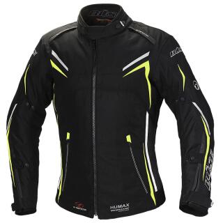 Büse Mugello veste moto femme noir jaune 38