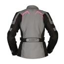 Modeka Elaya Lady Motorradjacke grau schwarz pink 44