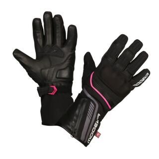 Modeka Makari Lady Motorradhandschuhe Damen schwarz pink M