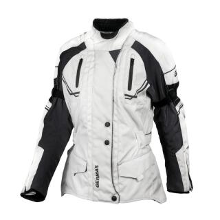 GMS Taylor Lady Motorradjacke Damen beige schwarz 5XL