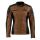 Rusty Stitches Joyce Lederjacke Damen braun schwarz 40