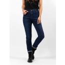 John Doe Betty High motorcycle jeans dark blue