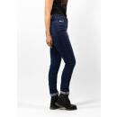 John Doe Betty High motorcycle jeans dark blue