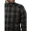 John Doe Motoshirt grau schwarz