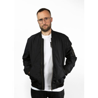 John Doe Flight Jacket Textiljacke schwarz XL
