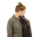 John Doe Motoshirt Kevlarhemd Damen oliv