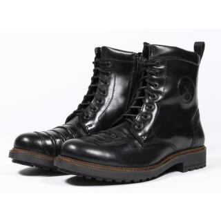 John Doe Falcon Motorradstiefel schwarz 41