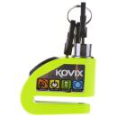 Kovix KD6 Alarmbremsscheibenschloss grün