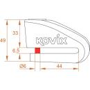 Kovix KVZ1 Bremsscheibenschloss grün