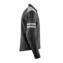 Rusty Stitches Jari Lederjacke grau weiß XXL
