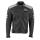 Rusty Stitches Jari Lederjacke grau weiß XXL