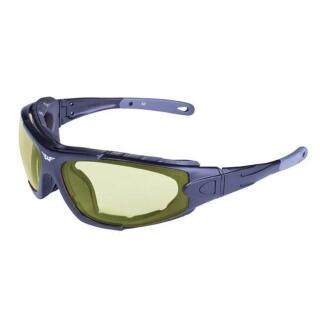 Global Vision Shorty 24 YT Lunettes Moto – Photochromiques Jaunes