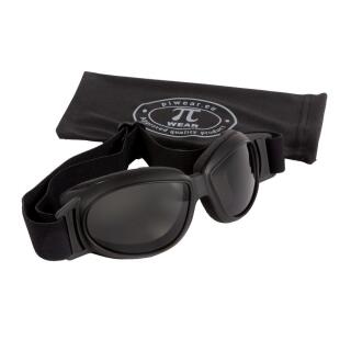 PiWear Black Hills SM Sur-lunettes Moto Compactes – Dark Smoke
