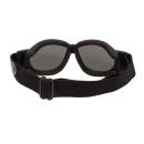 PiWear Black Hills SM Sur-lunettes Moto Compactes – Dark Smoke