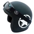 PiWear Black Hills SM Sur-lunettes Moto Compactes – Dark Smoke