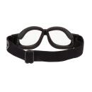 PiWear Black Hills CL Sur-lunettes Moto Compactes – Transparent