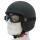 PiWear Black Hills CL Sur-lunettes Moto Compactes – Transparent