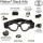 PiWear Black Hills CL Sur-lunettes Moto Compactes – Transparent