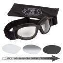 PiWear Black Hills 24 DCL Motorrad-Überbrille...