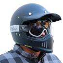 PiWear Arizona Retro OTG Motorcycle Goggles – Titanium