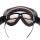 PiWear Arizona Retro Sur-lunettes Moto – Orange/Marron