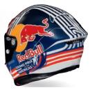 HJC RPHA 1 Red Bull Austin GP full face helmet