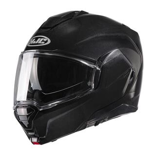 HJC i100 metallic black flip-up helmet