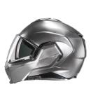 HJC i100 Hyper Silver flip-up helmet