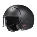 HJC i20 Solid matt black Jethelm jet helmet