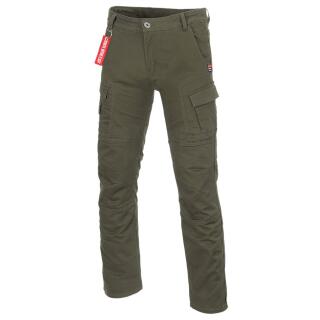 Büse Fargo Motorradjeans Herren oliv 58