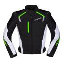 Modeka Lineos Motorradjacke schwarz weiß grün M