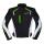 Modeka Lineos Motorradjacke schwarz weiß grün M