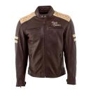 Rusty Stitches Jari veste moto en cuir 3XL