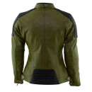 Rusty Stitches Alice Lederjacke Damen braun schwarz 46