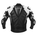 Büse Track Lederjacke Herren schwarz weiß 26 kurz