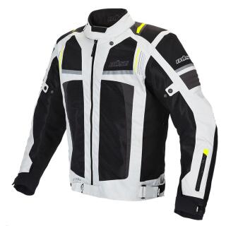 Büse Livorno Motorradjacke Herren hellgrau 5XL