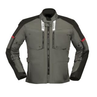 Modeka Raegis Motorradjacke Herren grau schwarz L