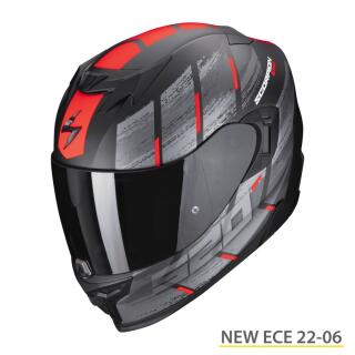 Scorpion Exo-520 Evo Air Maha Integralhelm schwarz rot S