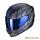 Scorpion Exo-520 Evo Air Maha Integralhelm schwarz blau M